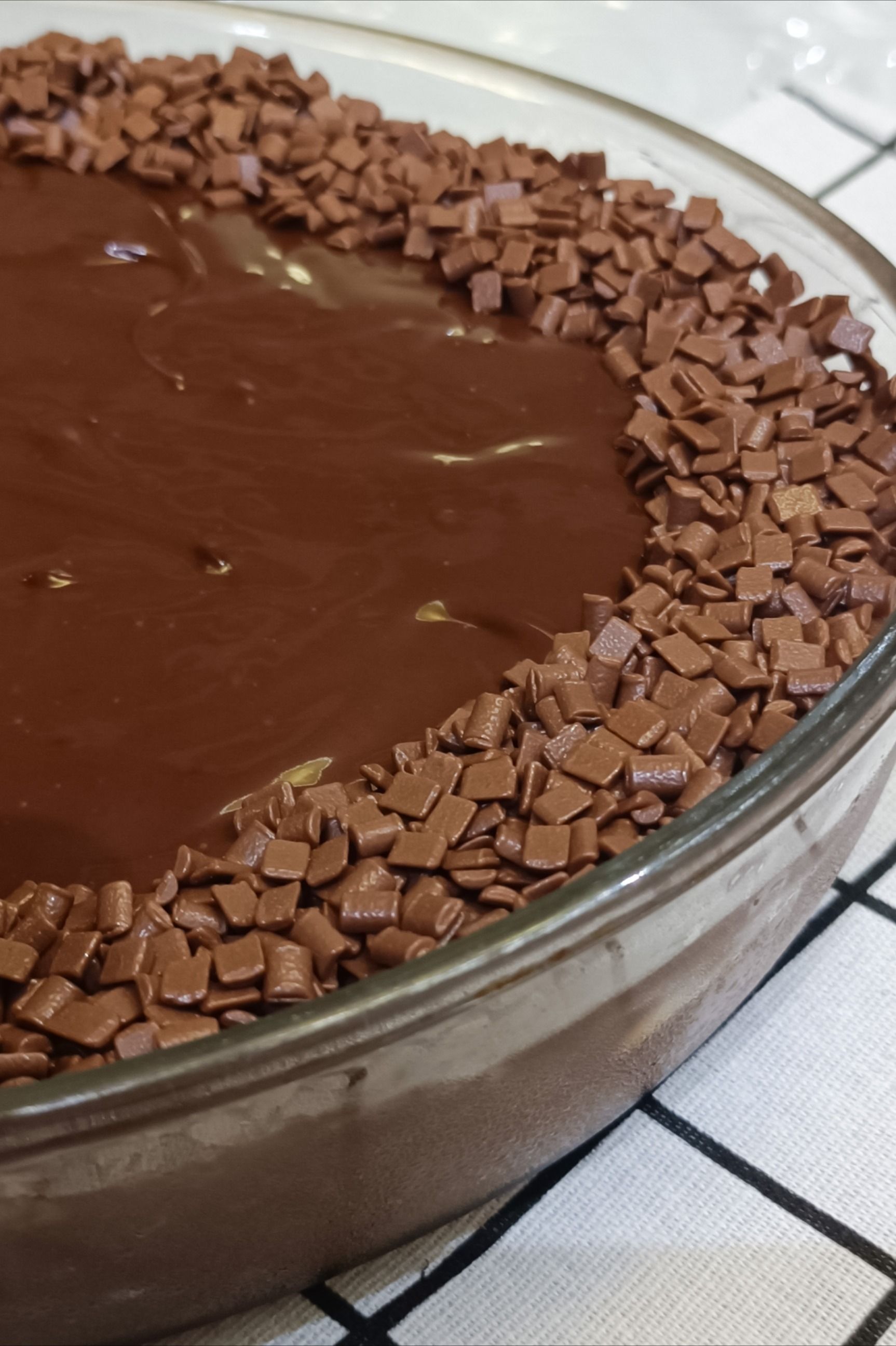 PAVÊ DE CHOCOLATE COM GANACHE