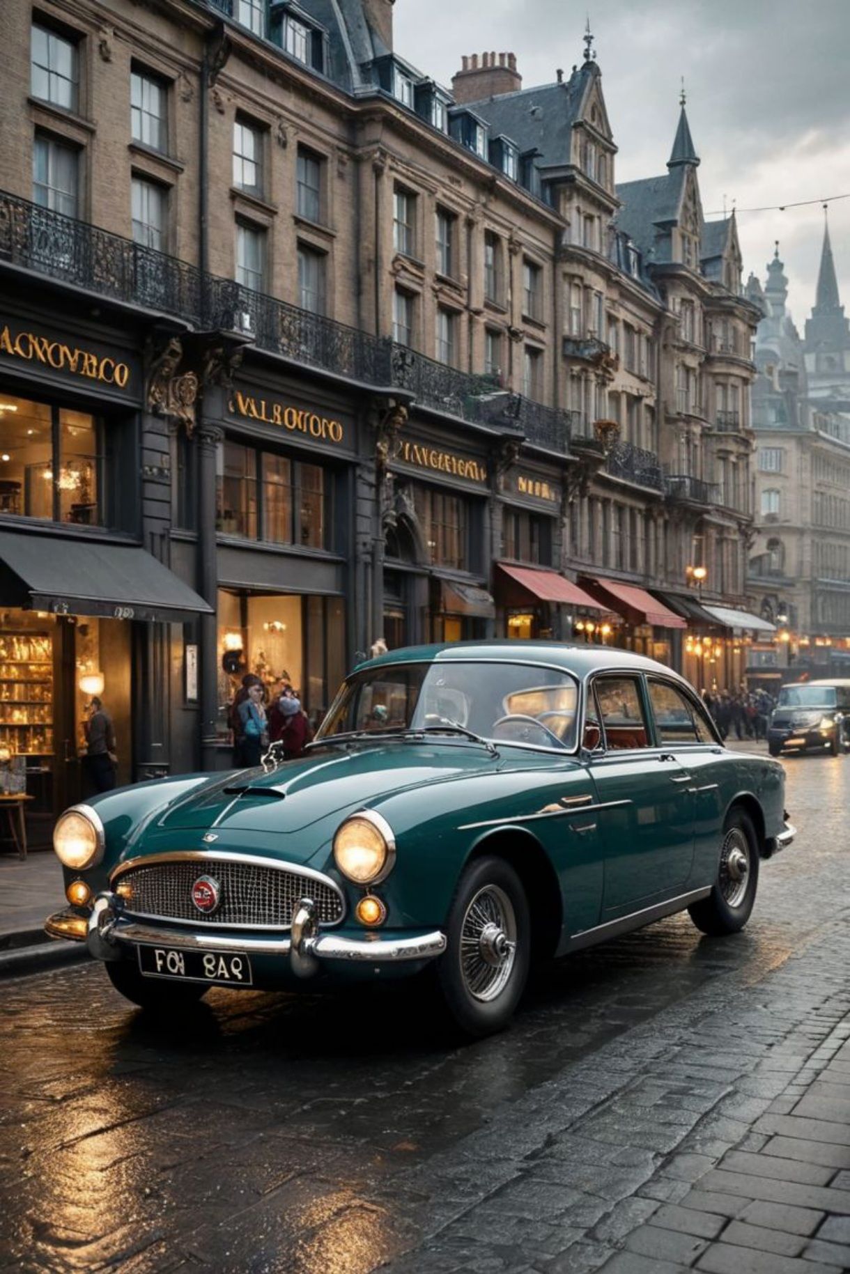 #Aston #Martin #DB4 #car #image #created #artificial #intelligence #creativity