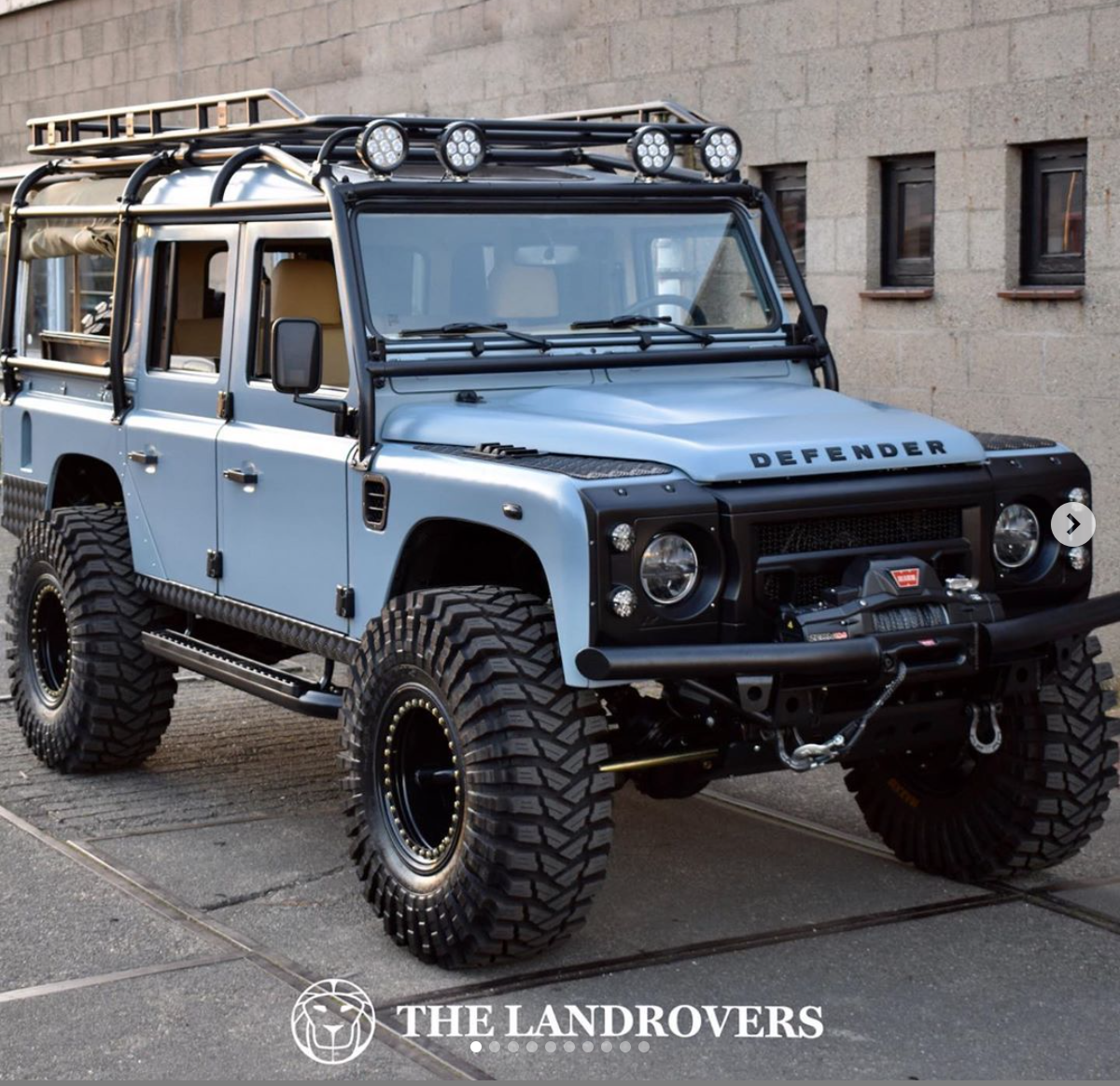 #Land #Rover #Defender #Bigfoot