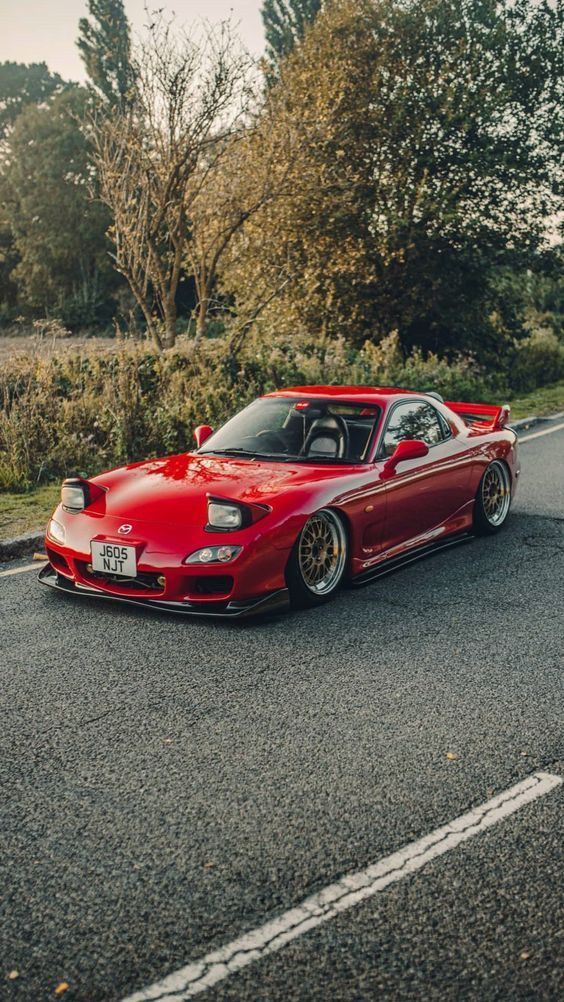 #Mazda #RX7 #Wallpaper #Stance #JDM