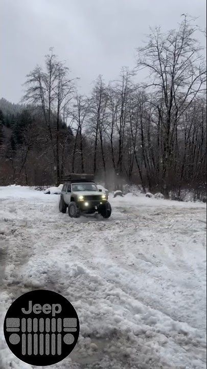 #Conquering #Snowy #Mountains #Drift #Legendary #Cherokee #Jeep #cherokeexj #thejeepxj