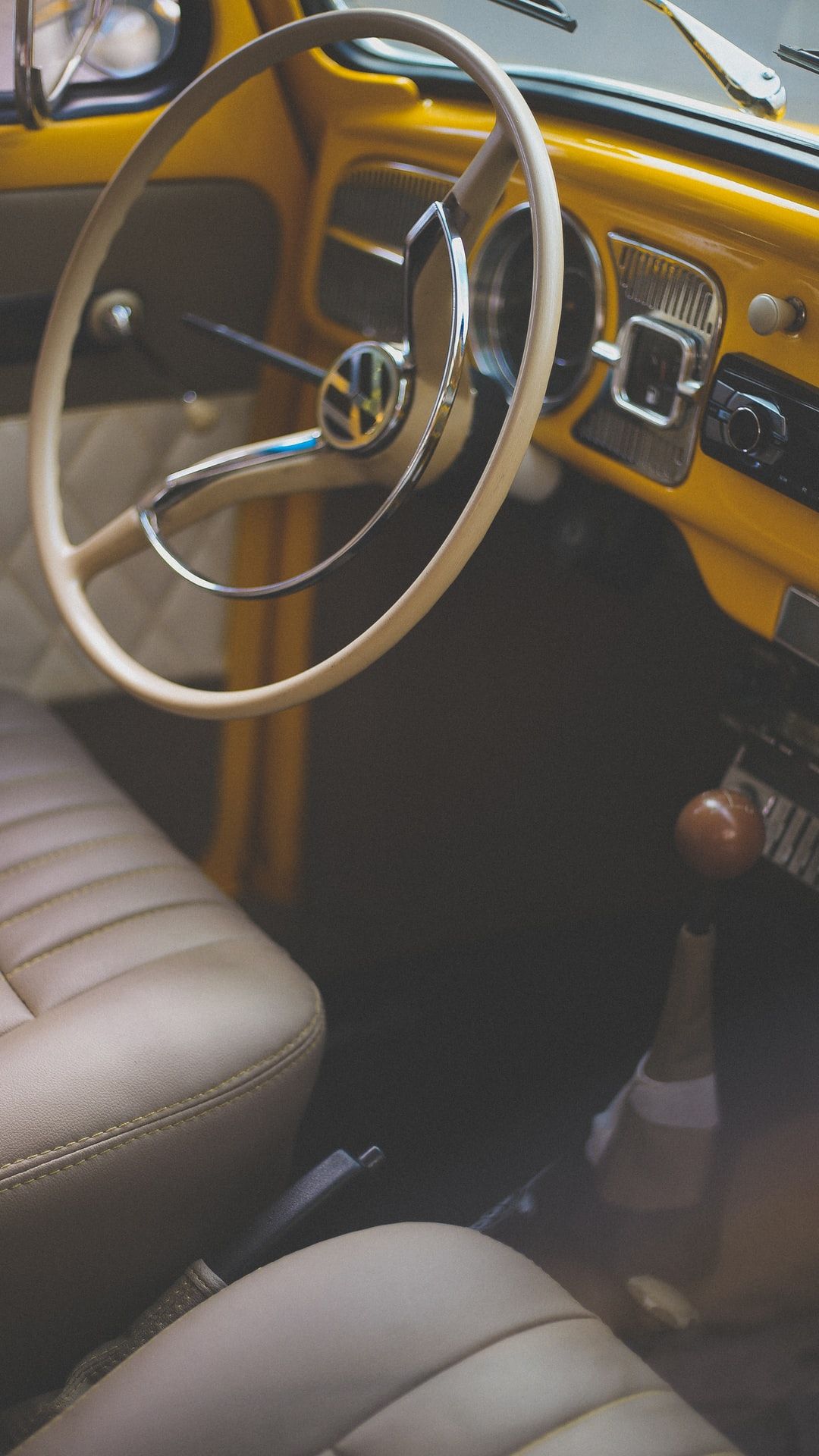 #Yellow #interior
