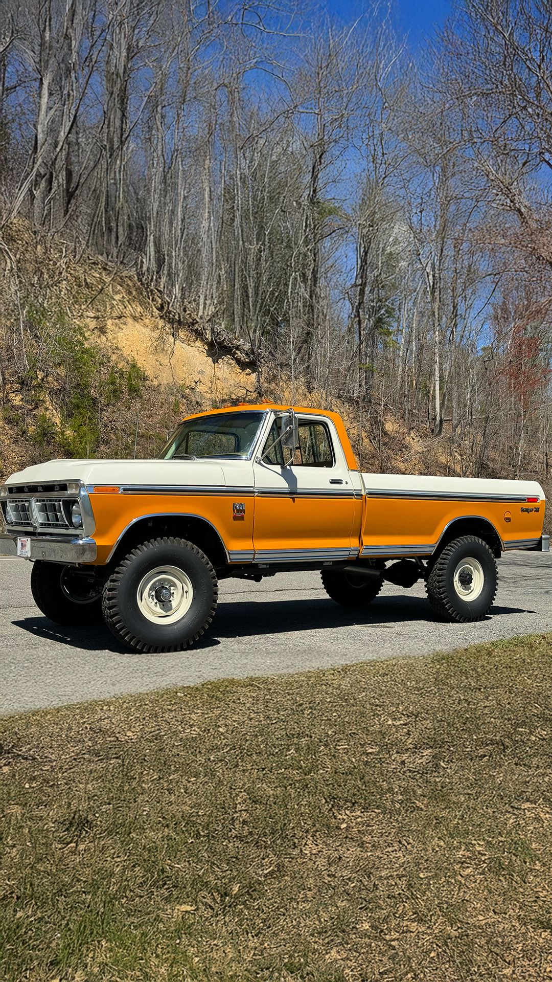 #70s #Orange #F250 #Worth #Truck