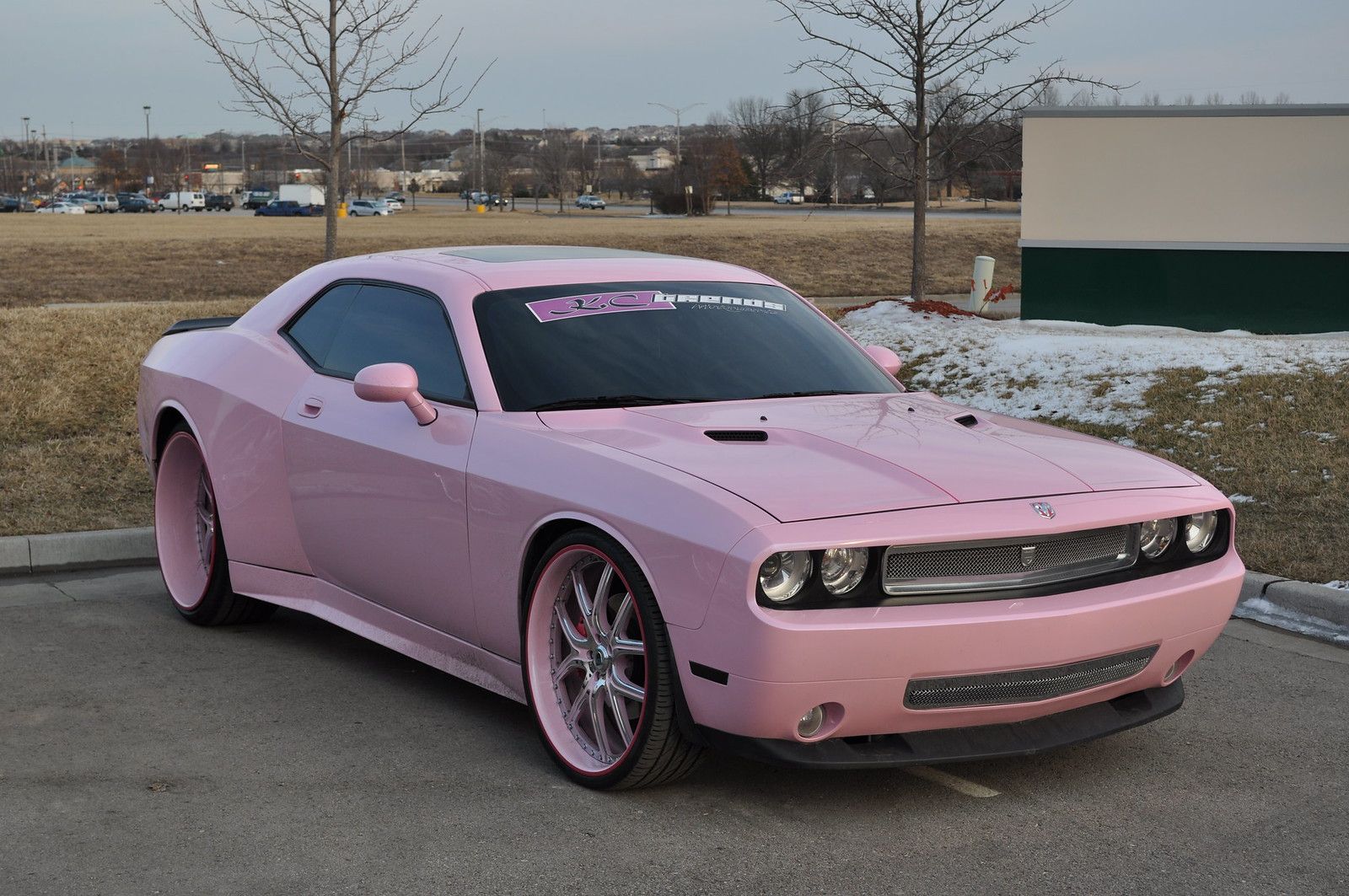 #Dodge #Challenger #SRT8 #Dodge #Challenger #Pink #paint
