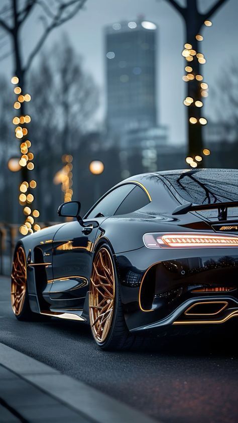 #Golden #Hour #Machine #Luxury #Car #City #Glow