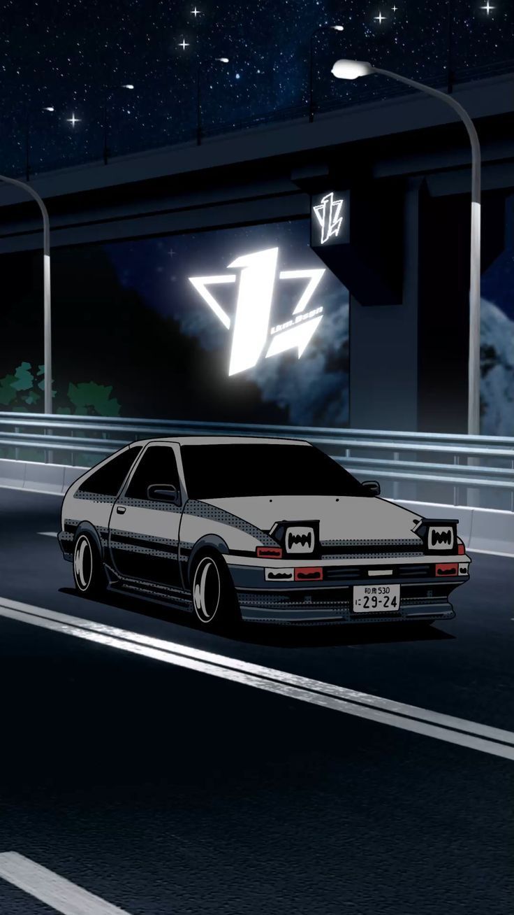 #Initial #Legend #AE86 #Classic #Icon #Action