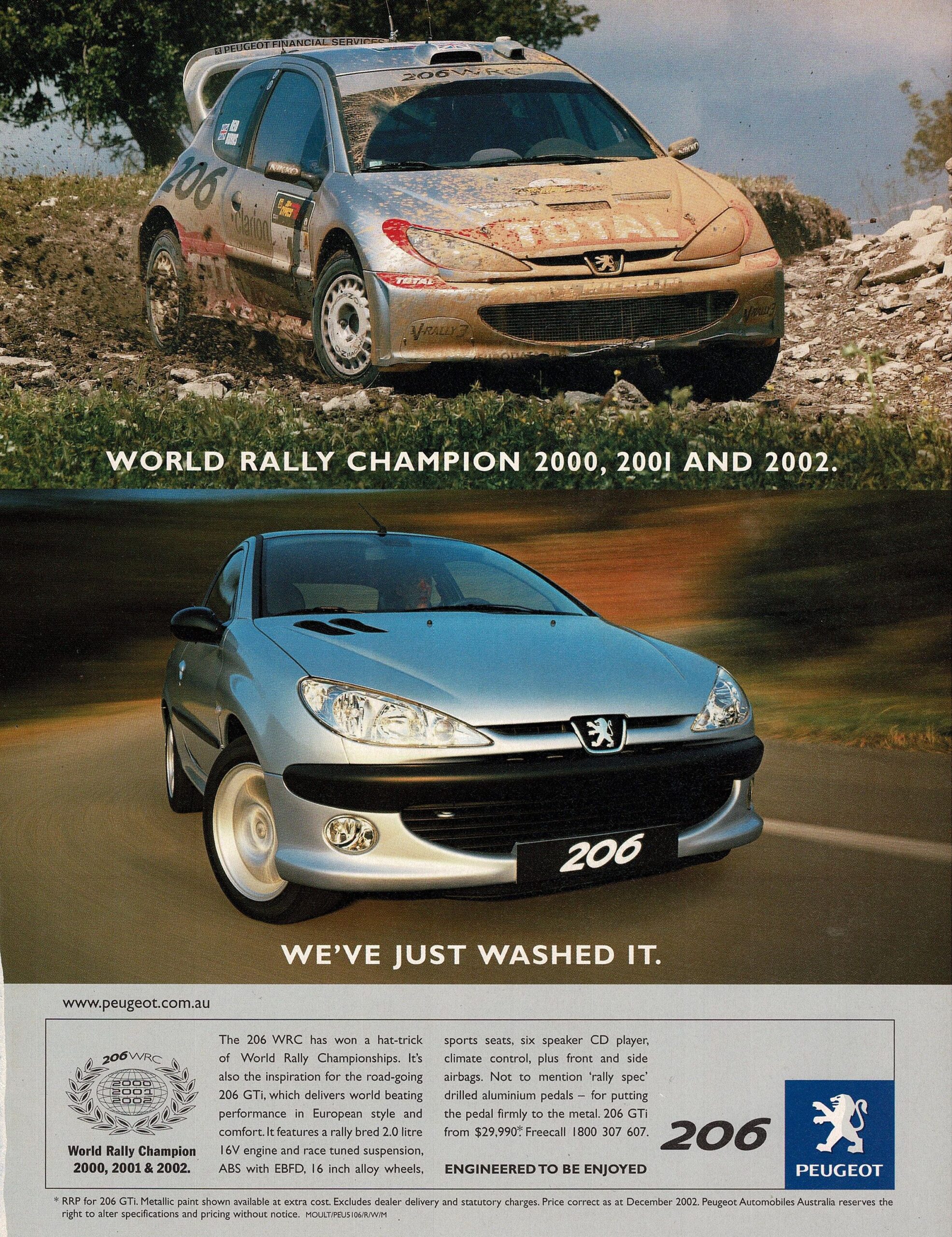 #Peugeot #Hatchback #Aussie #Original #Magazine #Advertisement