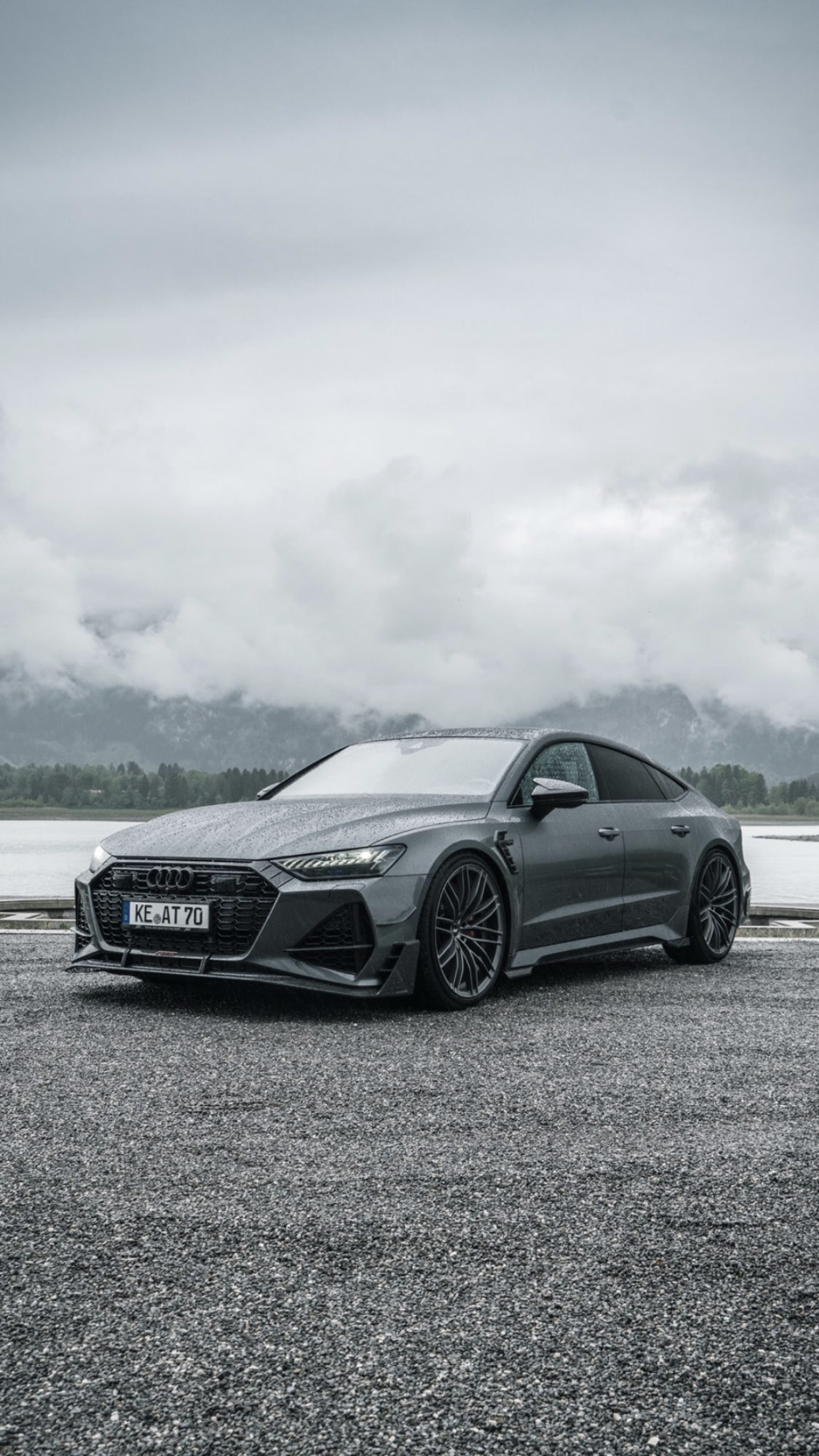 #Exotic #Sports #Gray #Audi #RS7