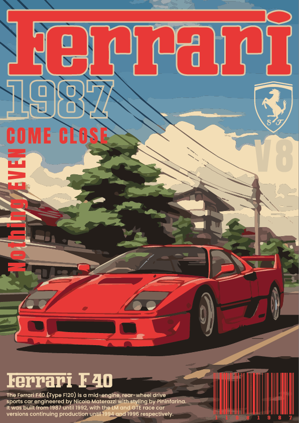 #Ferrari #F40