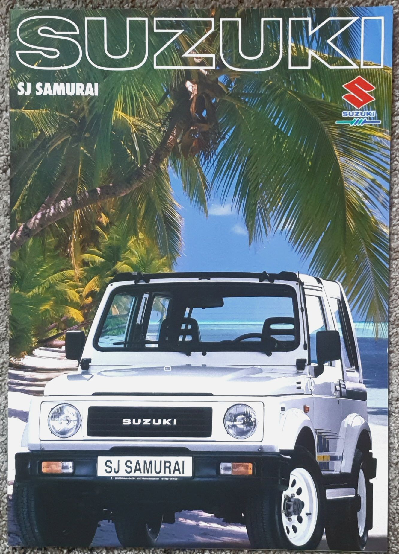 #Brochure #Prospekt #Suzuki #Samurai