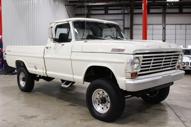 #Ford #F250 #Miles #White #Pickup #Truck #460ci #Automatic