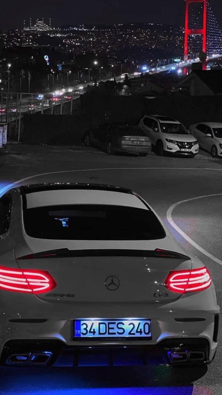 #Luxurious #Mercedes #Car #Night