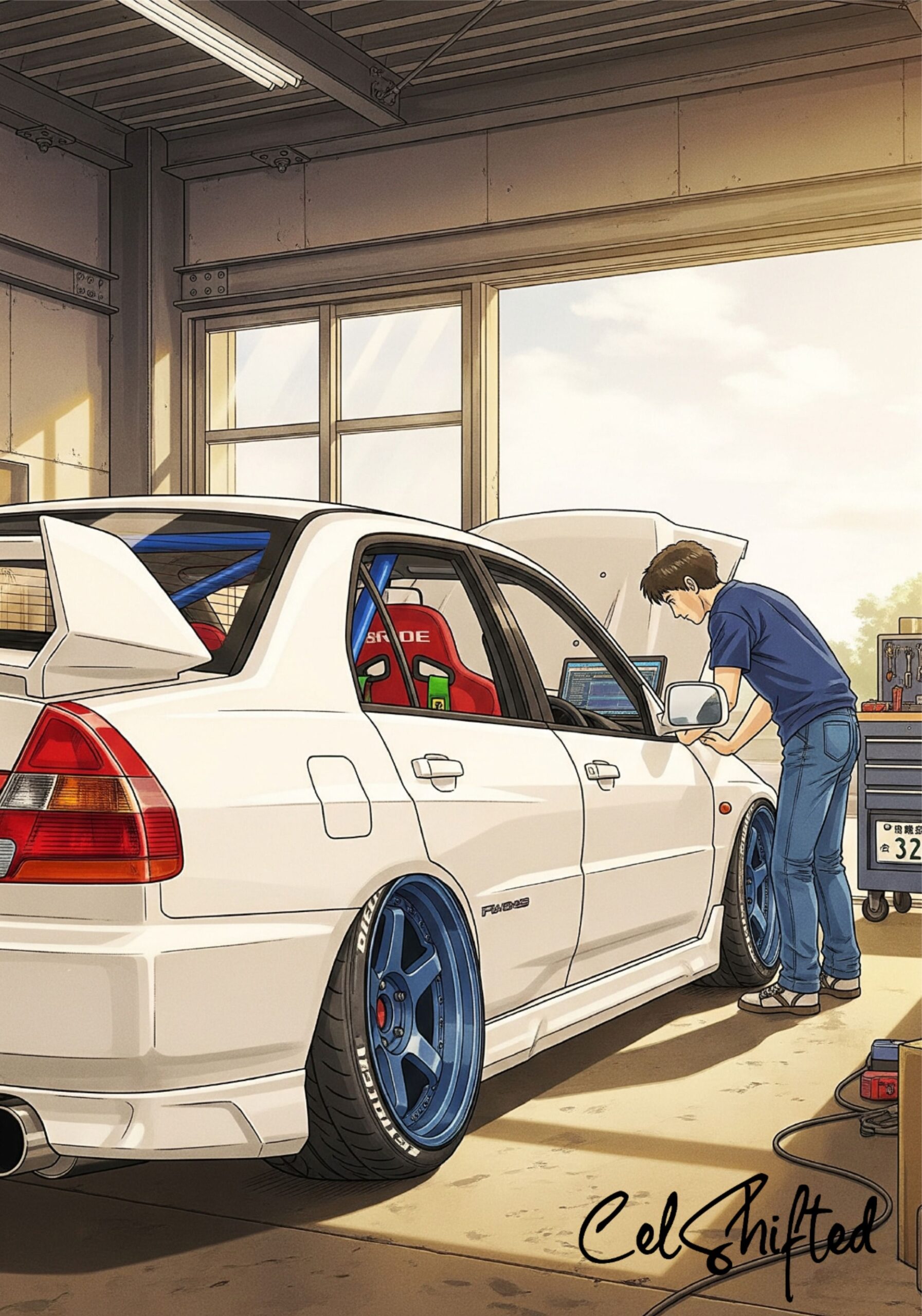 #Mitsubishi #Lancer #Evolution #Celshifted