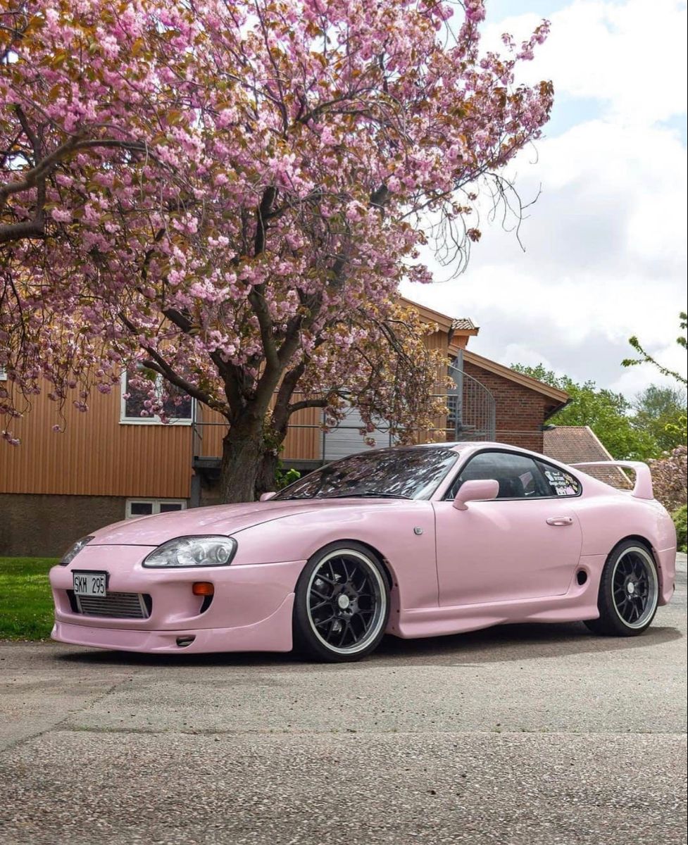 #Pink #Toyta #Supra #Mk4