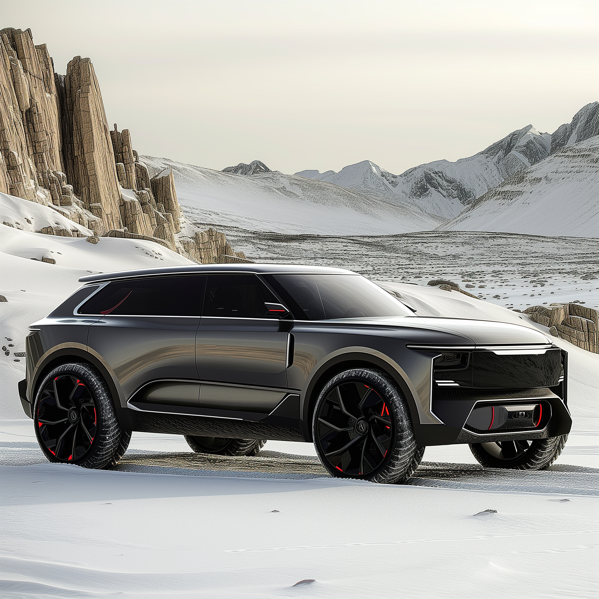 #Range #Rover #Full #Concept #4×4 #Trimotor