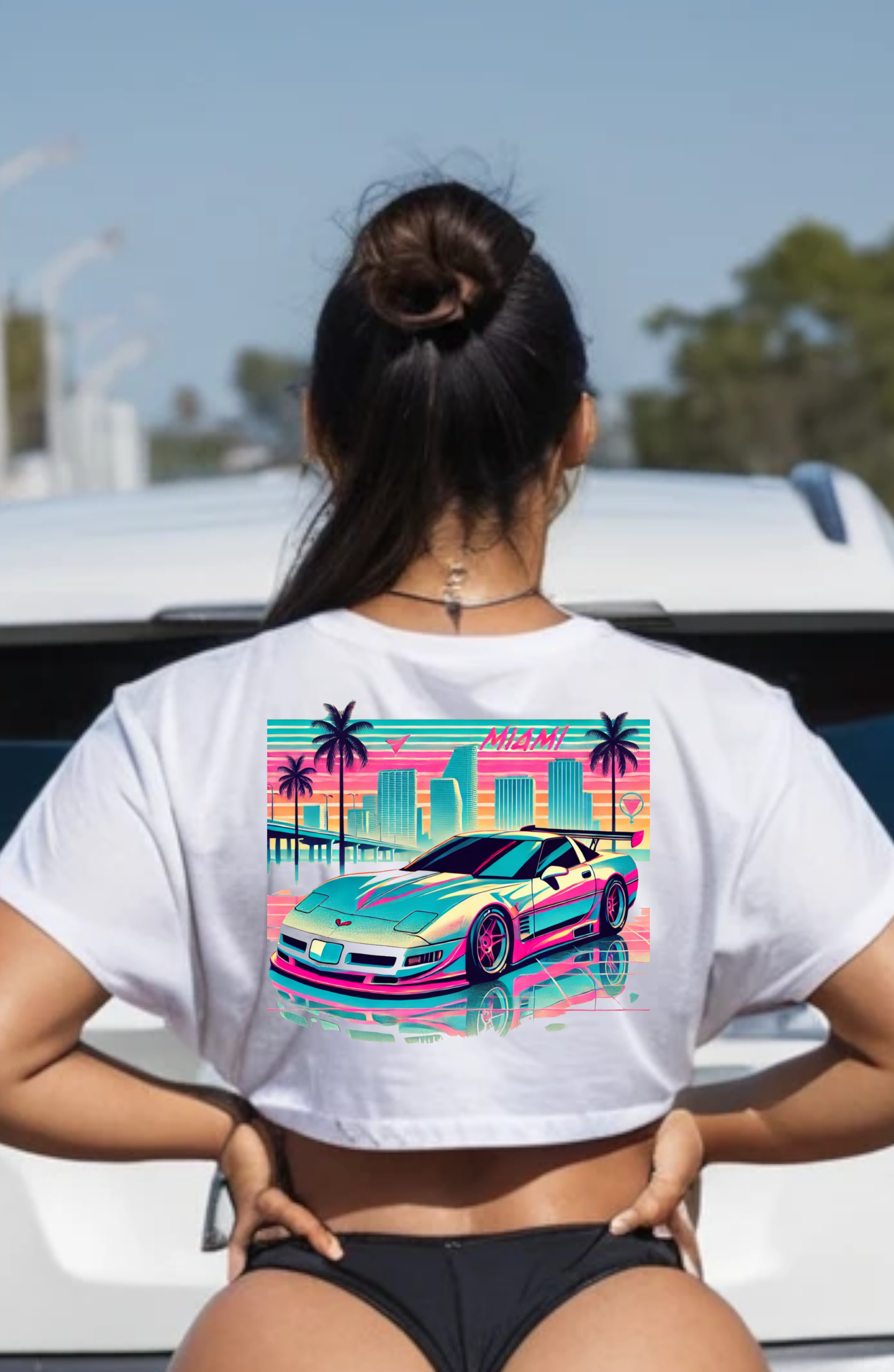 #Corvette #Miami #Shirt #Retro #Neon #Style #Corvette #Tee