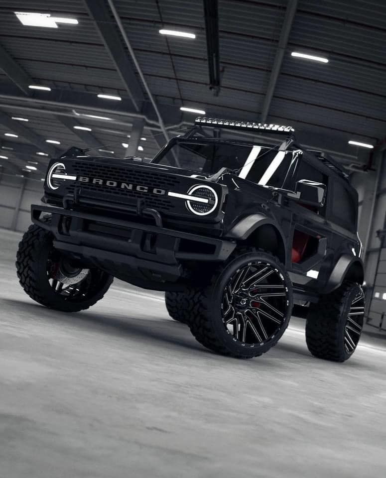 #Ford #Bronco #LowProfile #Tires #Pavement #King