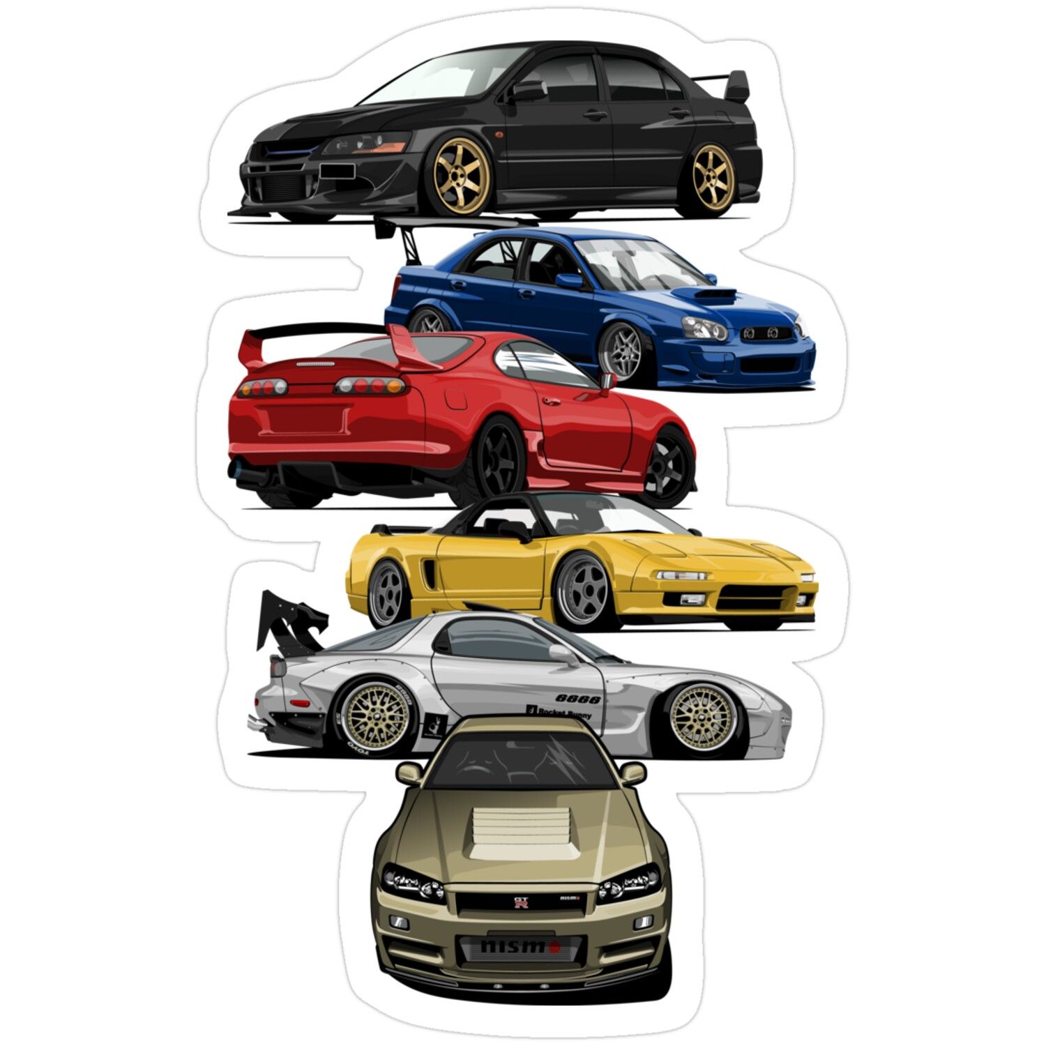 #Jdm #Icons #Sticker