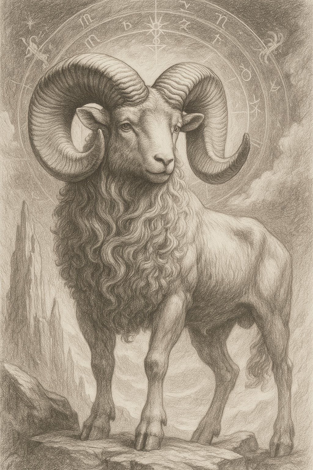 #Ram #Aries #Tattoo #Design #Ideas #Bold #Zodiac #Ink #Horned #Animal #Symbolism #AstrologyInspired #Tattoos