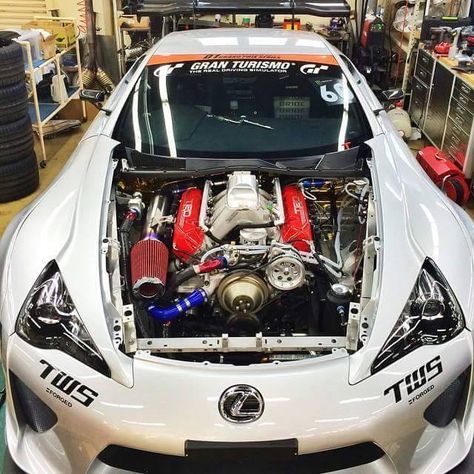 #Video #Powered #Lexus #LFA #Toyota #Crown #Drifting