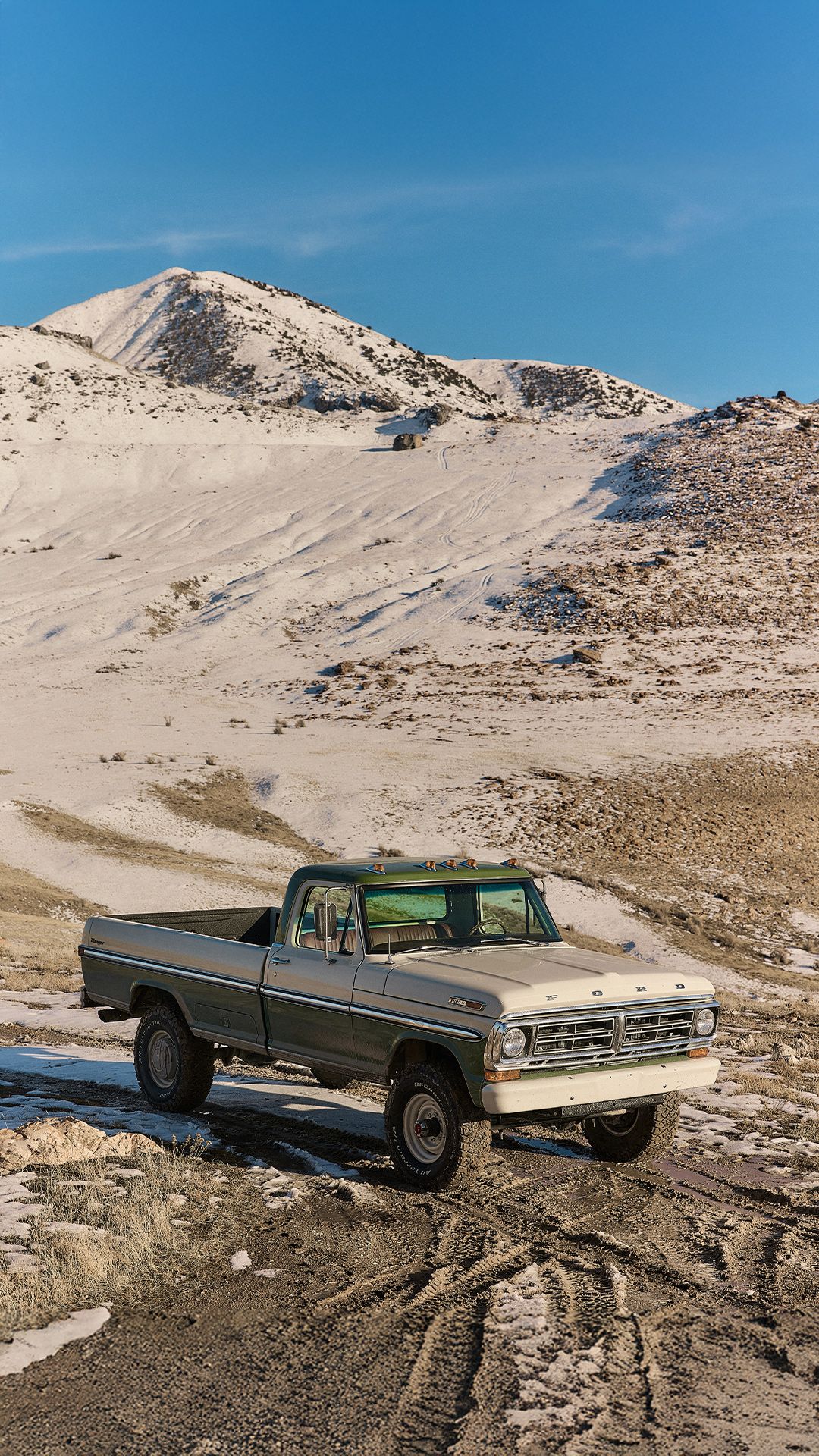 #Win #Dads #Heart #Fathers #Day #Classic #Ford #FSeries #Pickup #Snow #Country