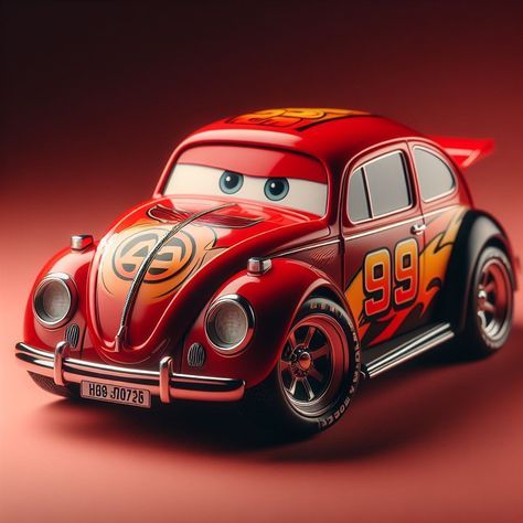 #muestra #cómo #hubiera #sido #Rayo #McQueen #versión #vocho