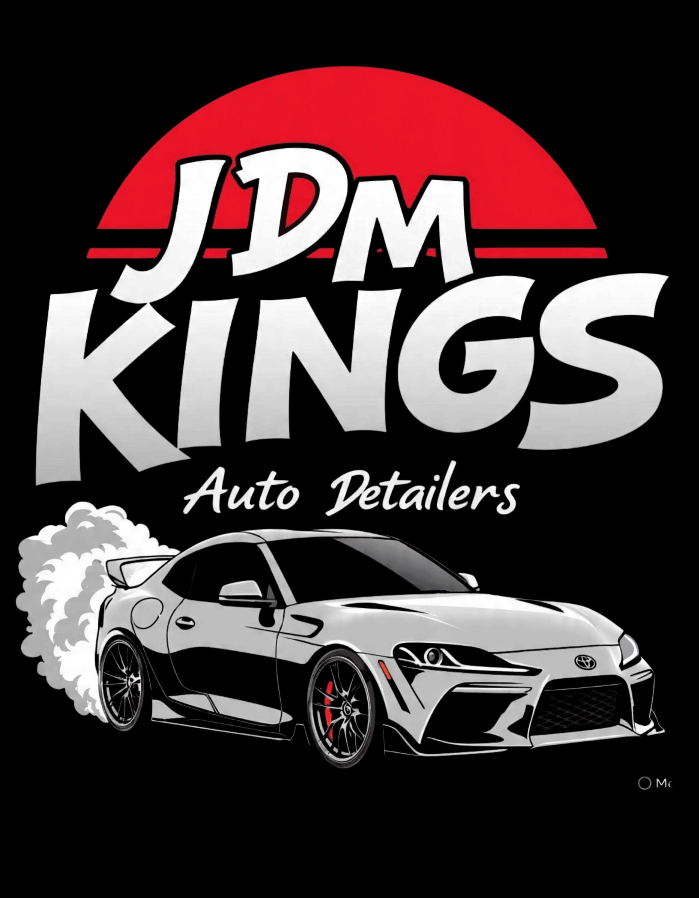 Drift into Style JDM Kings Auto Detailers Tee - Car Culture Apparel.                                    Instant download (PNG,PDF)