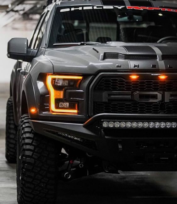 #Amber #LED #switchback #headlights #Ford #F150 #Raptor