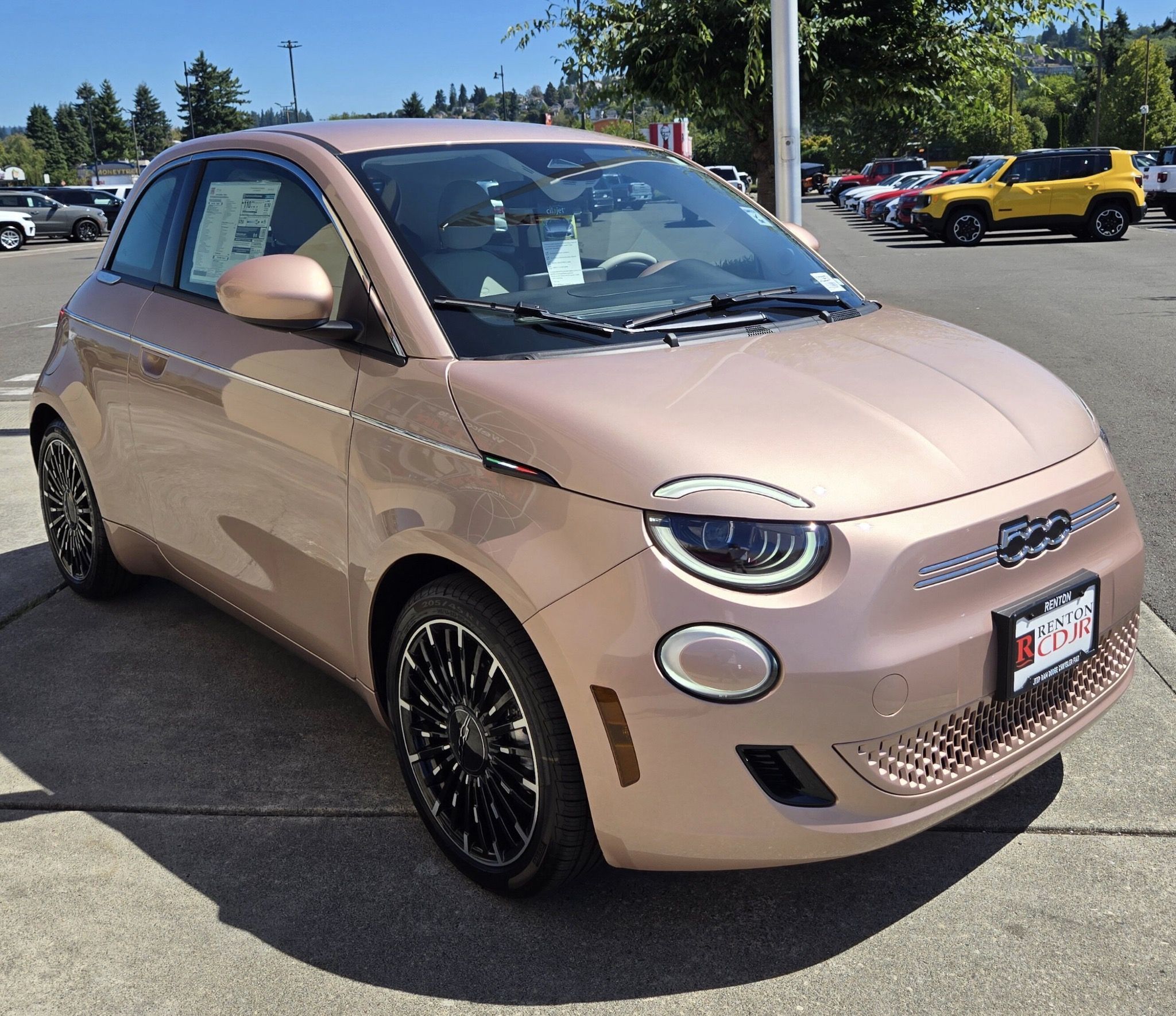 #Fiat #500E #FWD #Icona #Special #Edition #Coupe #Hatchback