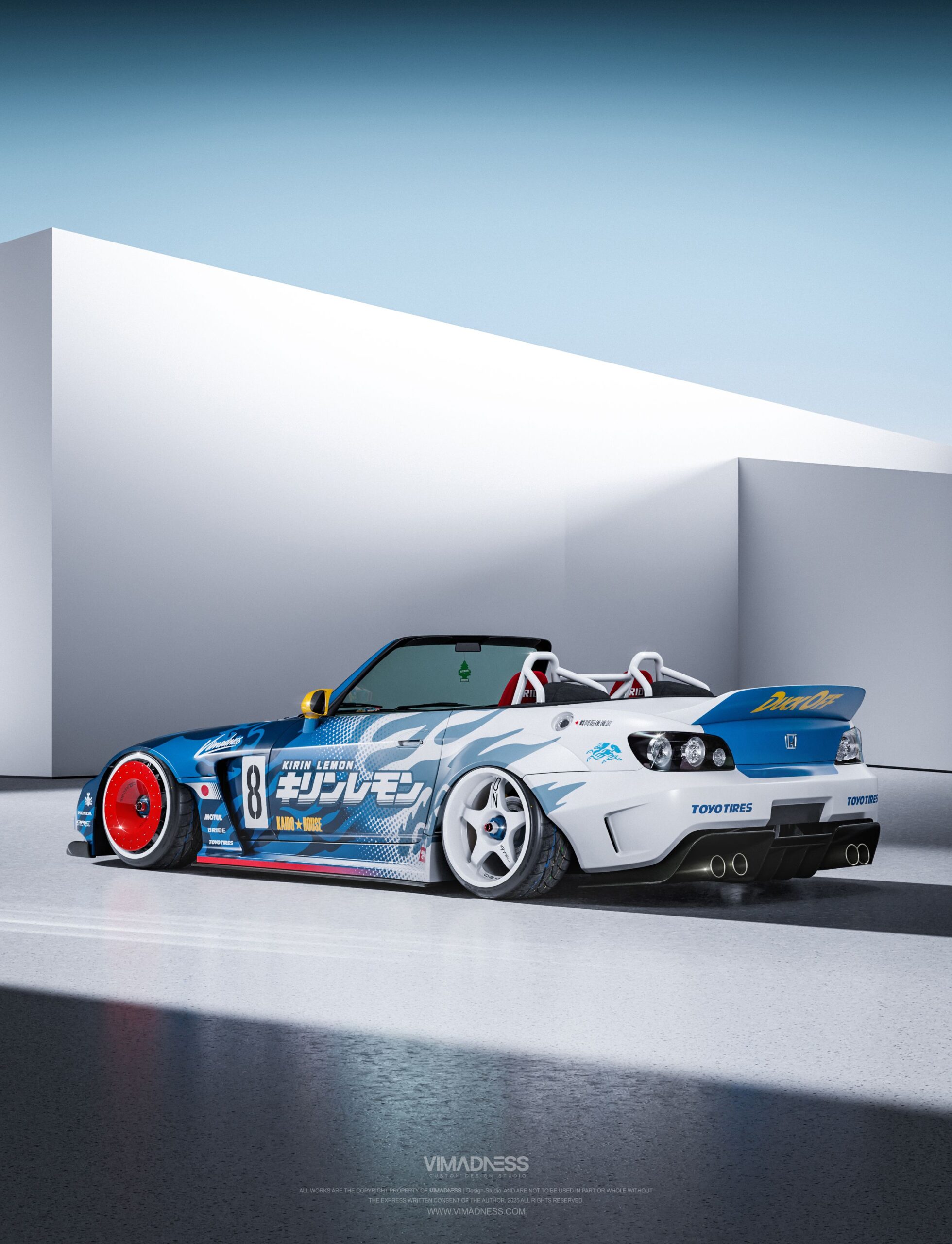 #Honda #S2000 #custom #widebody #livery #design #VIMADNESS
