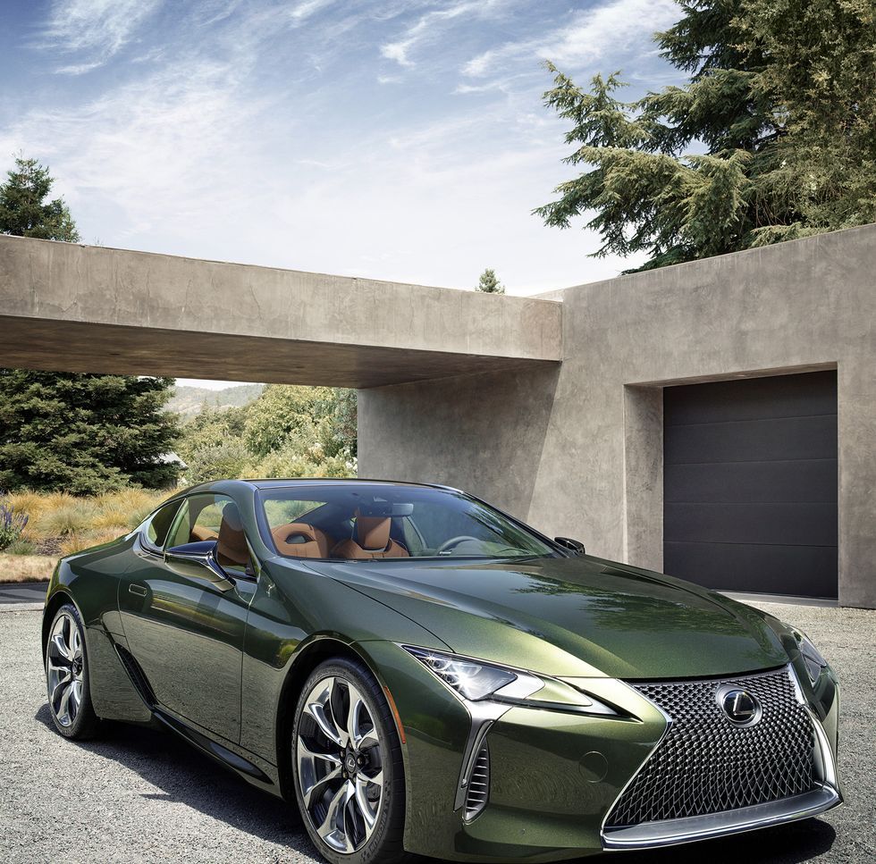 #Lexus #LC500 #Inspiration #Series #Debuts #Nori #Green