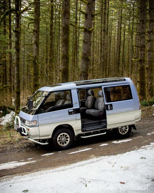 #MITSUBISHI #Delica #L300 #P24W #Gasoline #4wd #Van #Vanlife #Northwest