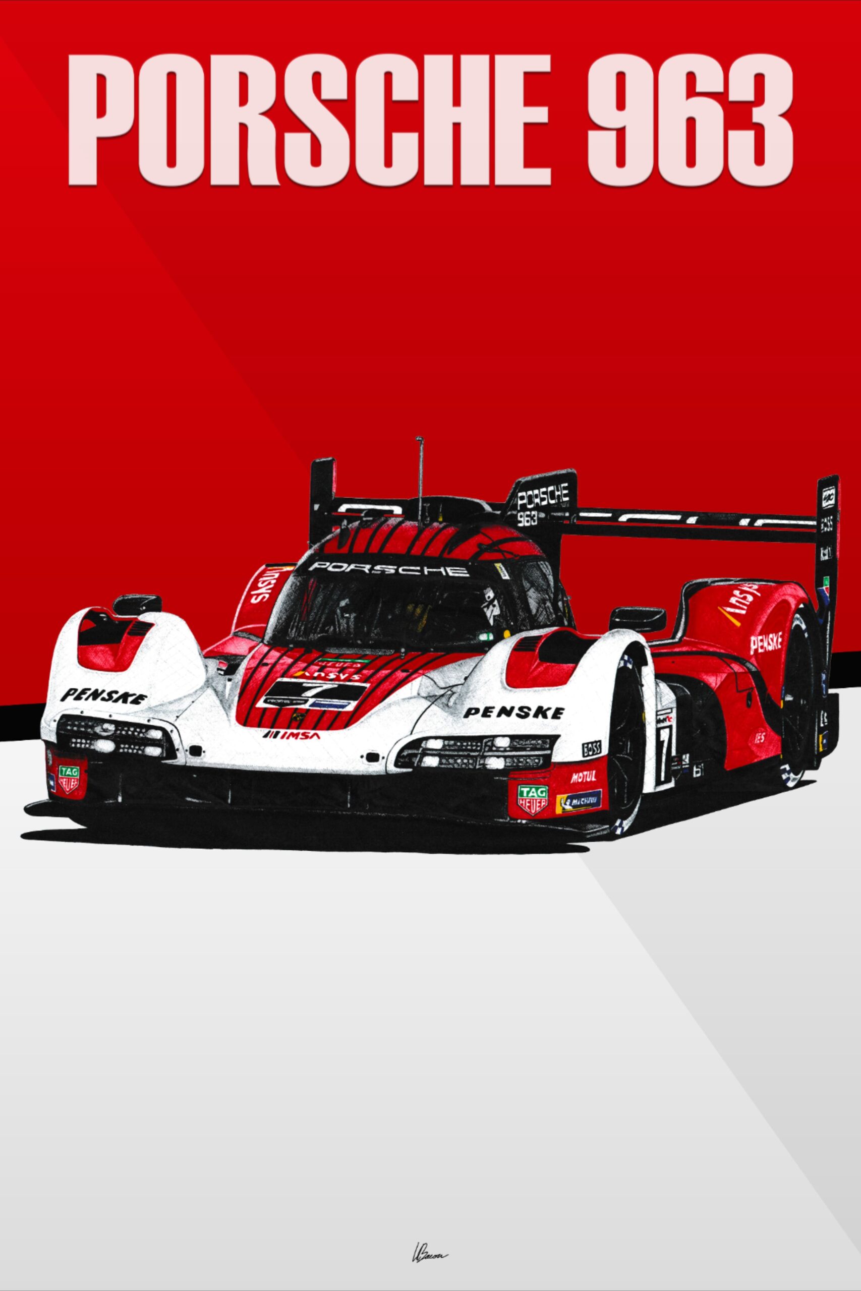 #Porsche #Poster #Racing #Icons #Mans #Prototypes #Wall #Art