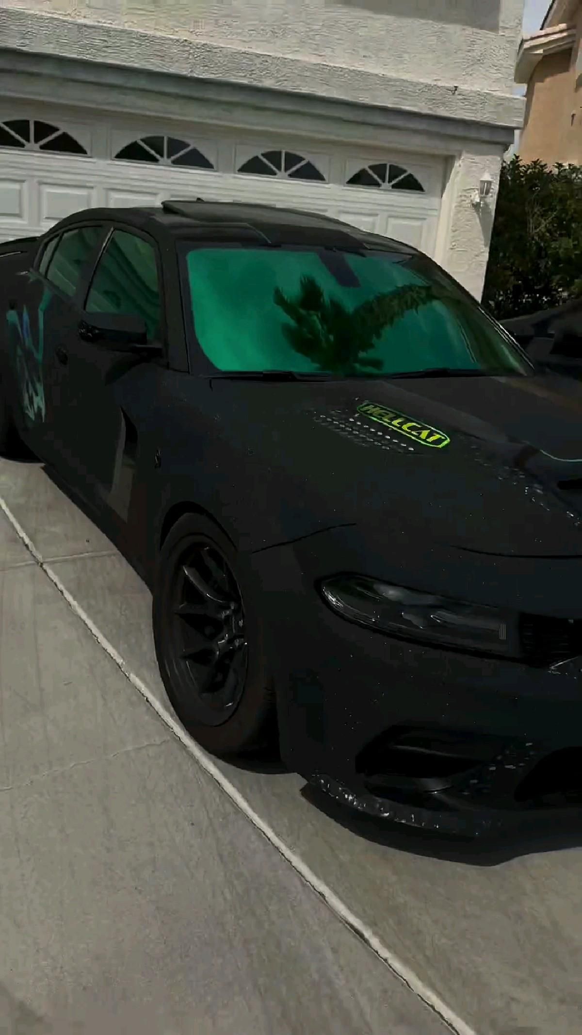 #Dodge #Hellcat #Charger #Custom #Wrapped