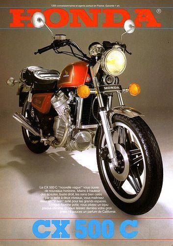 #Honda #CX500