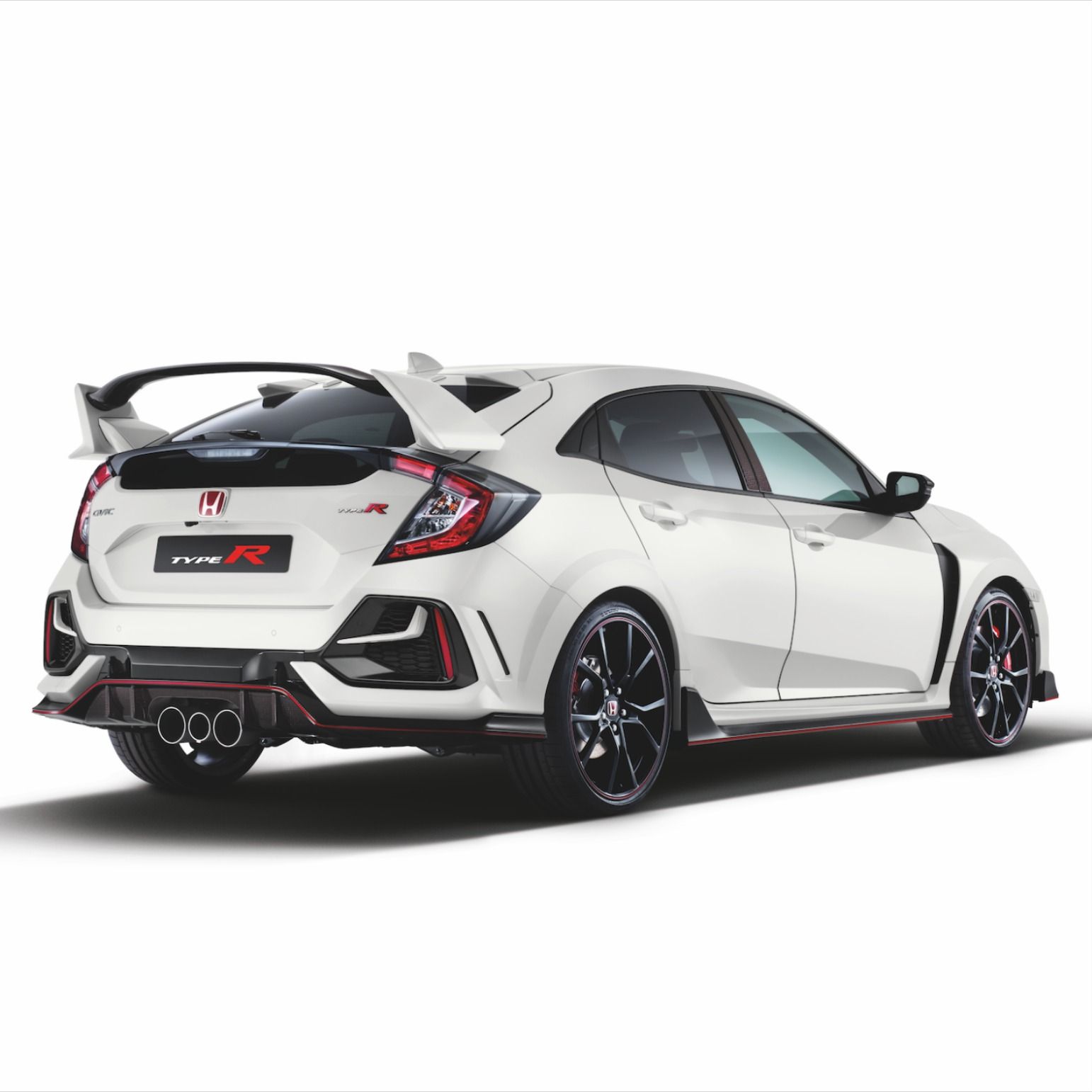 #Honda #Civic #Type #white