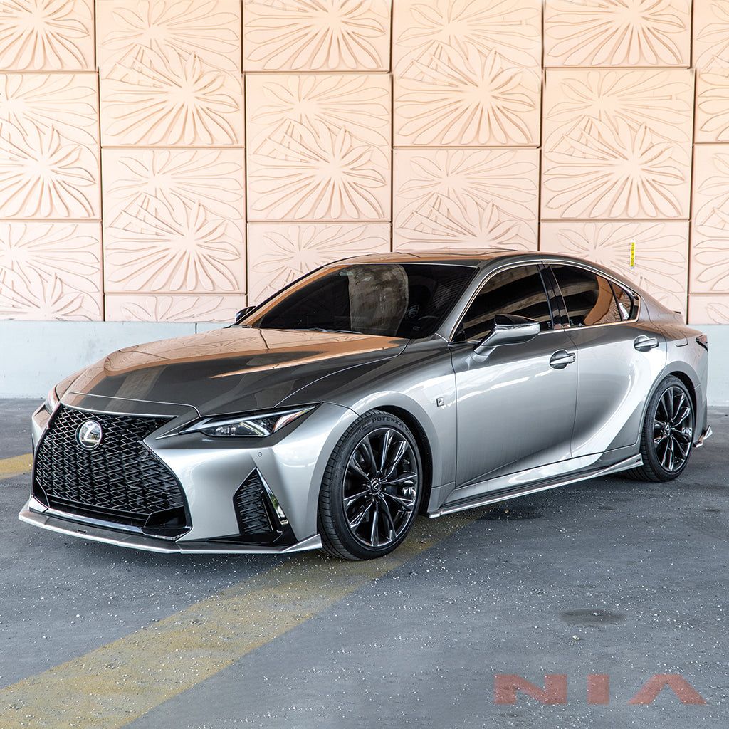 #Lexus #IS300 #IS350 #FSport #Front #bumper #NIA #Splitter #Lip #Body #Kit #ABS #Plastic