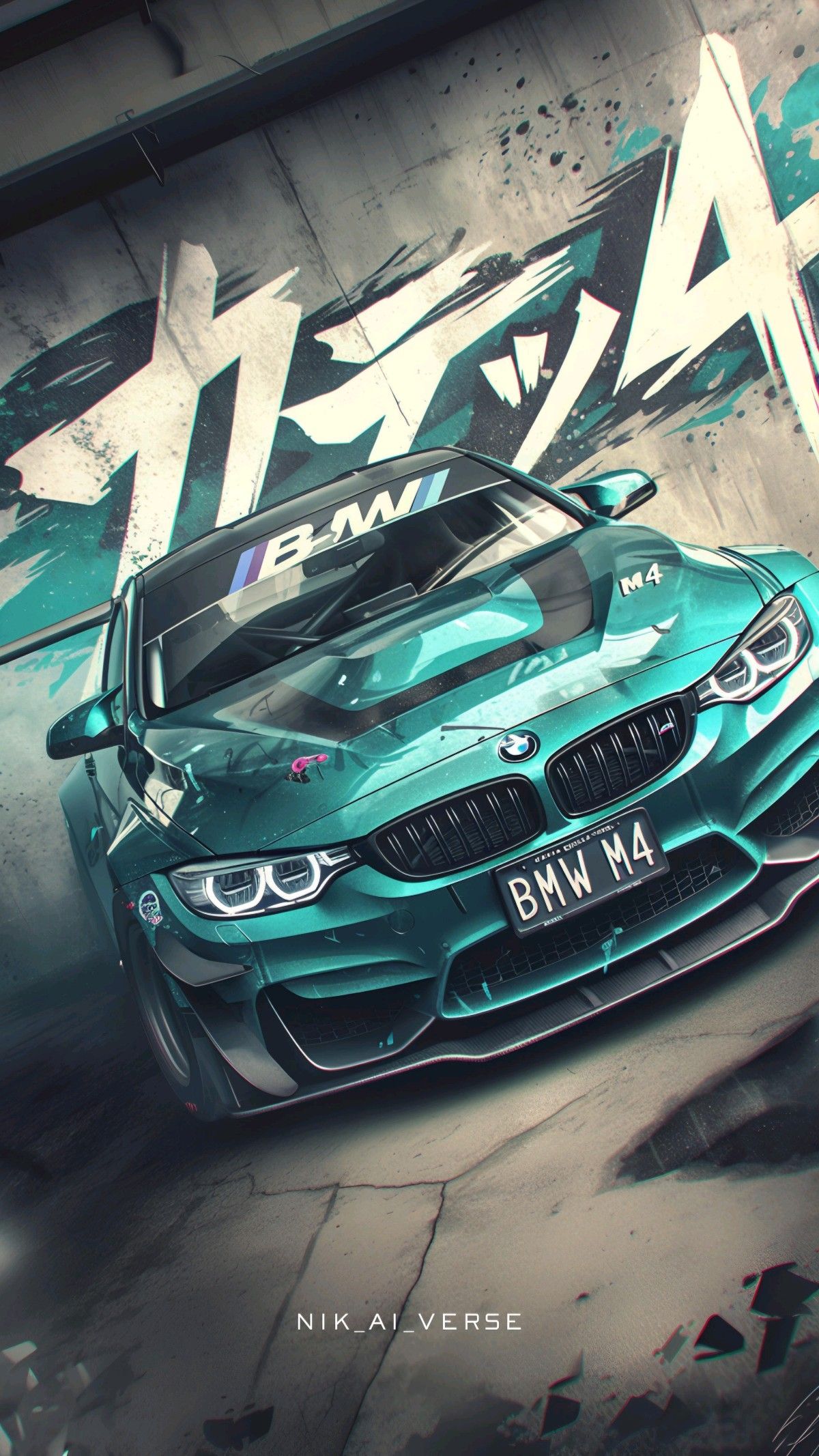 #Bold #BMW #Anime #Street #Art #Style #Urban #Car #Aesthetic