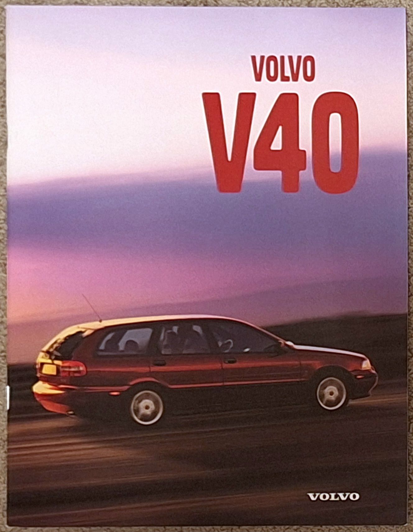 #Catalog #Brochure #Prospekt #Volvo #V40