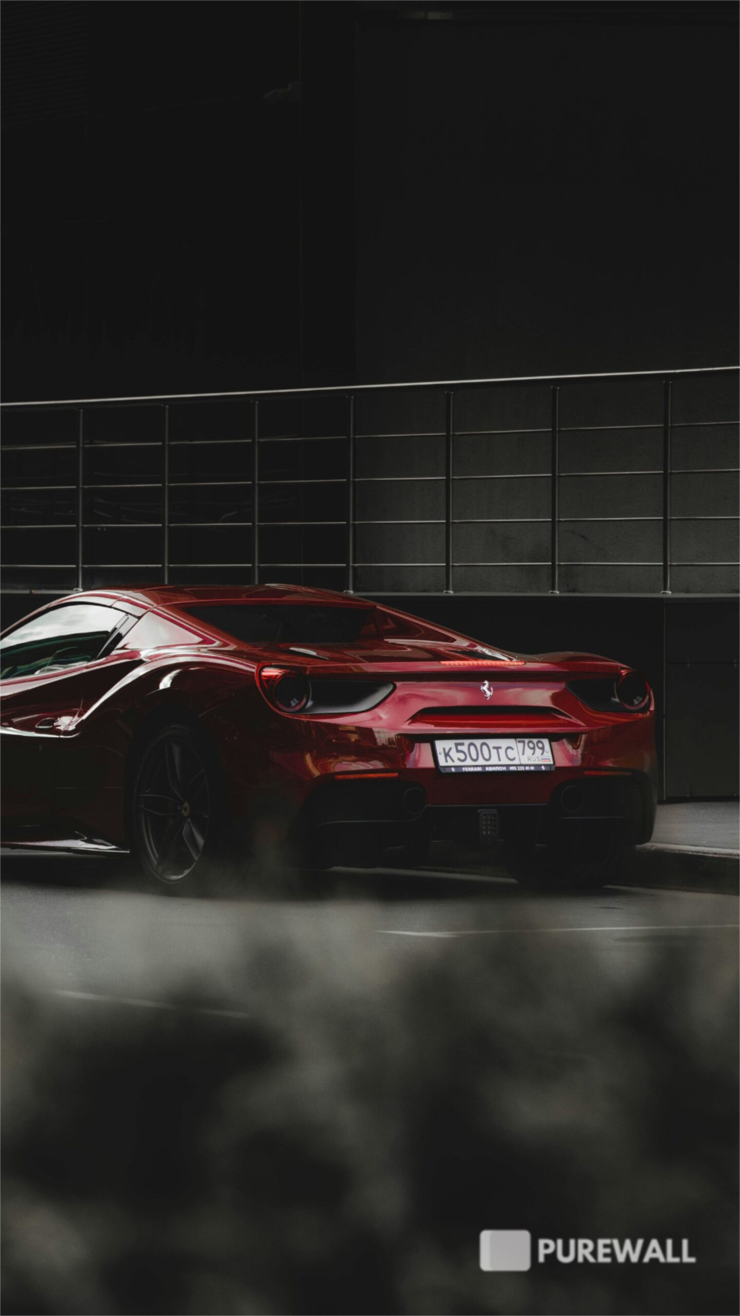 #Ferrari #GTB #Iconic #Red #Supercar #Luxury #Phone #Wallpaper