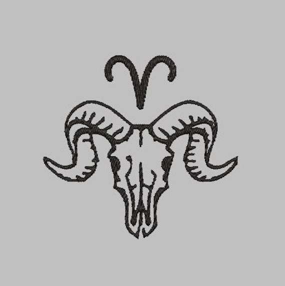 #ARIES #ram #sign #Embroidery #design #file #PES #4x4 #machine #zodiac #sign #astrology #stars #moon #sun #rising #witch #witchy #horoscope #trendy #animal