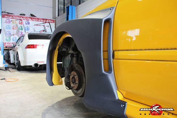 #CIVIC #EK9 #ハイパーワイドボディＫＩＴ製作中間もなく完成です