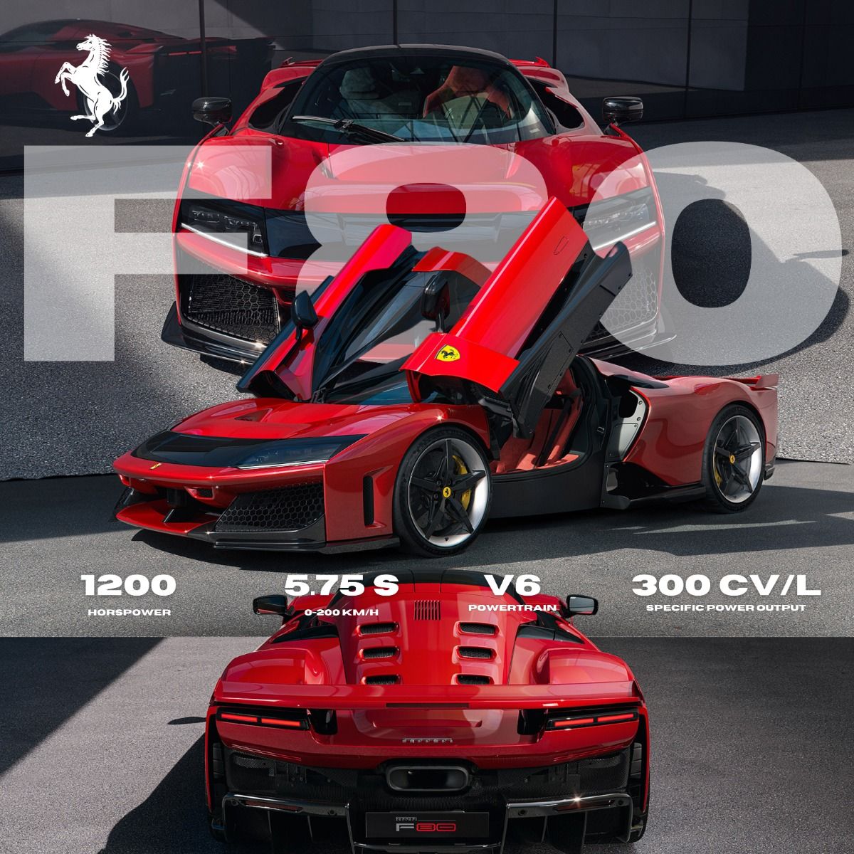 #FERRARI #F80
