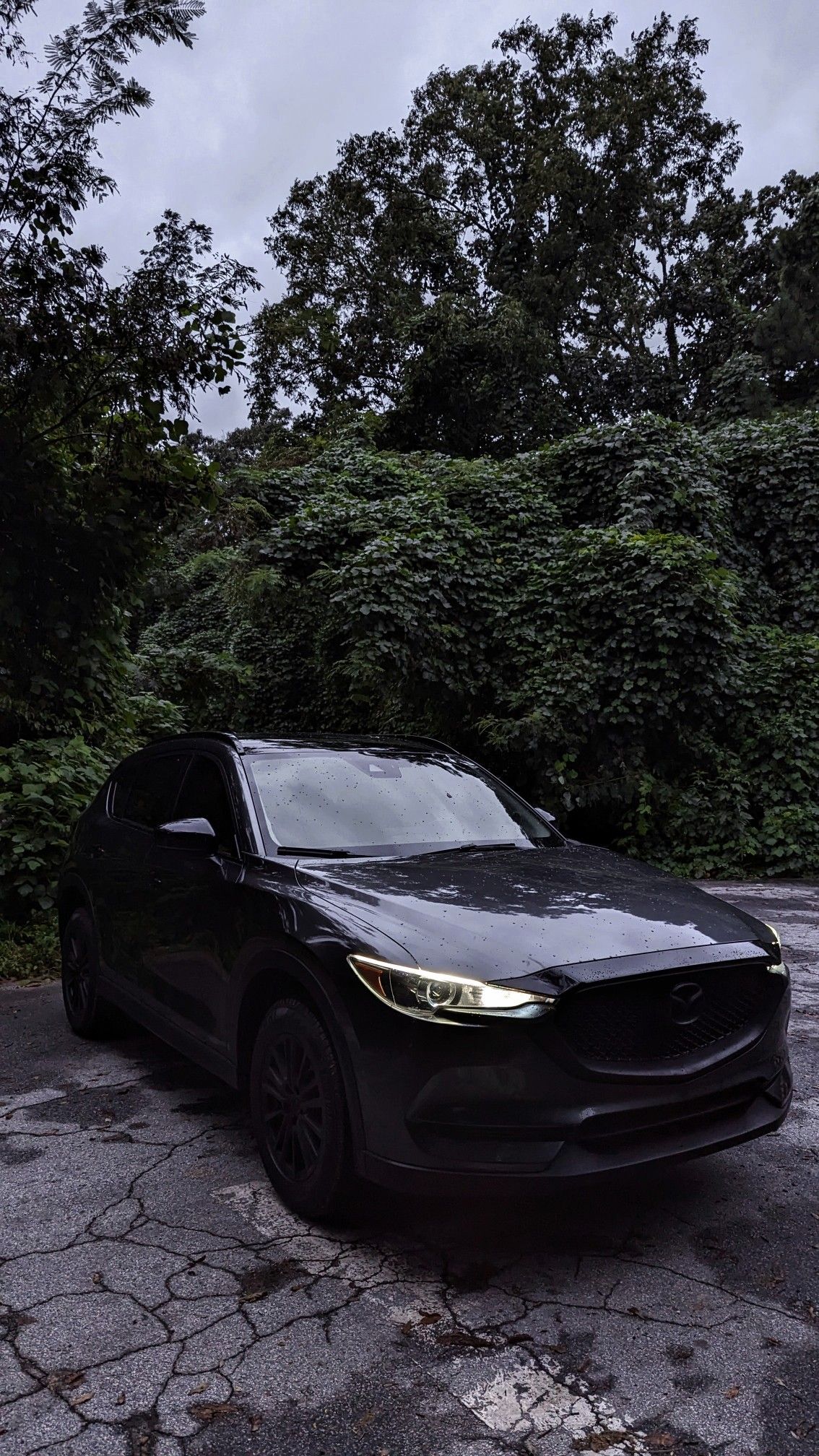 #Mazda #CX5 #chrome #delete #updated #headlight #DRLs