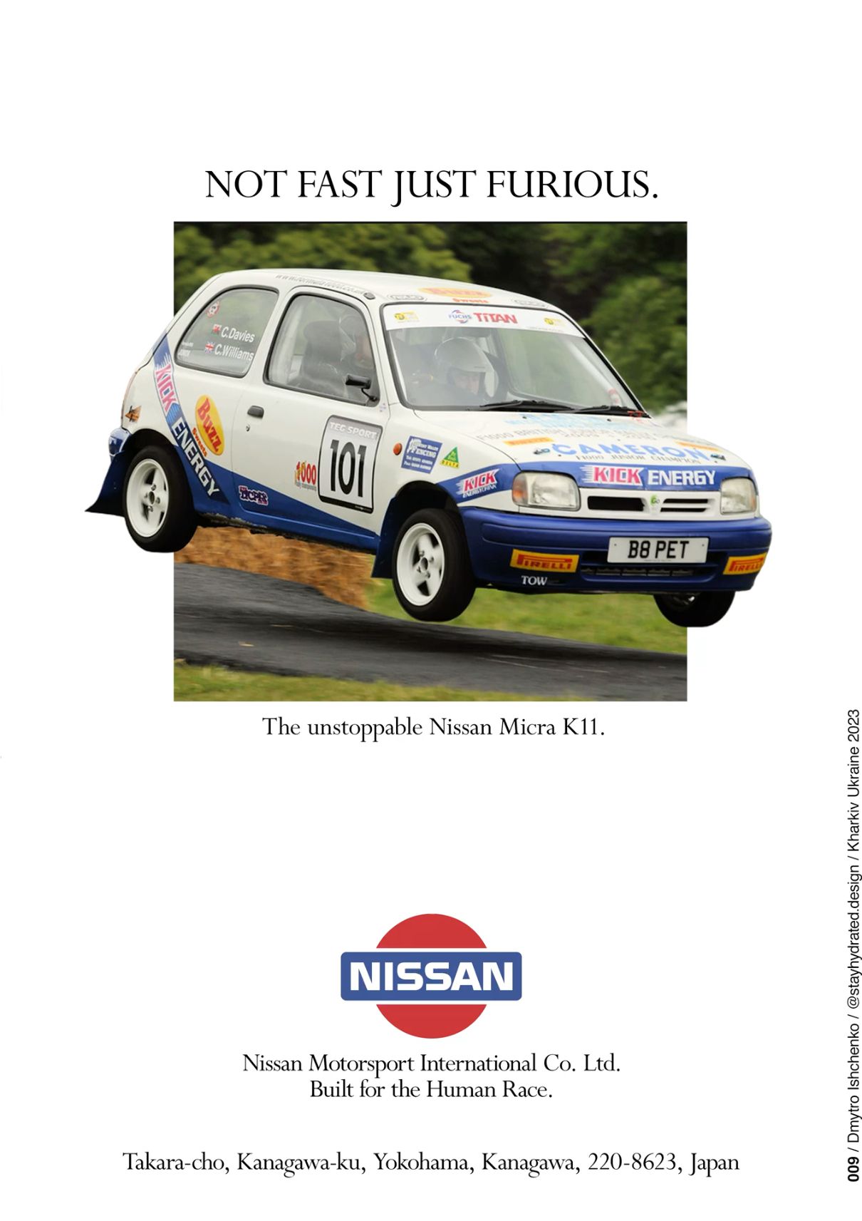 #Nissan #Micra #K11 #Poster