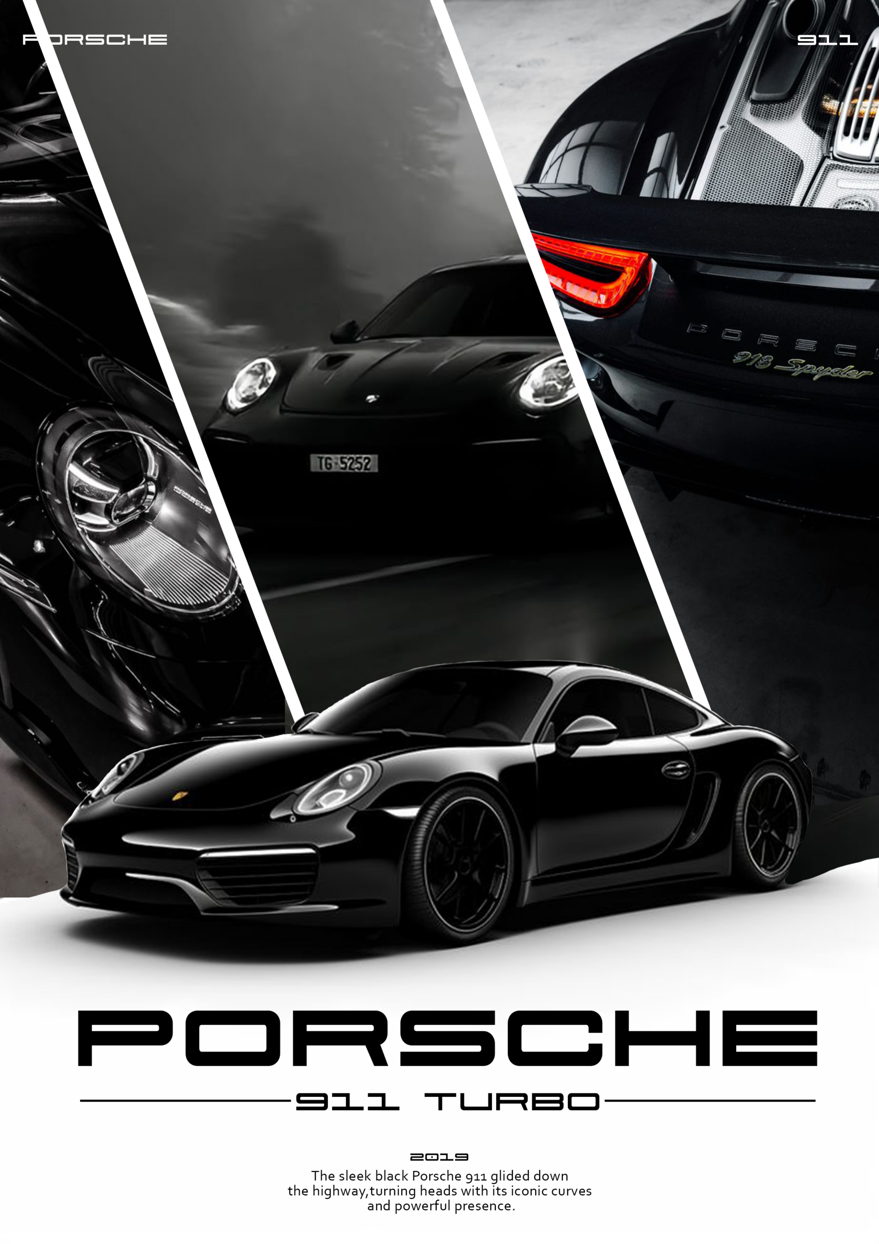 #Porsche #turbo #poster #design
