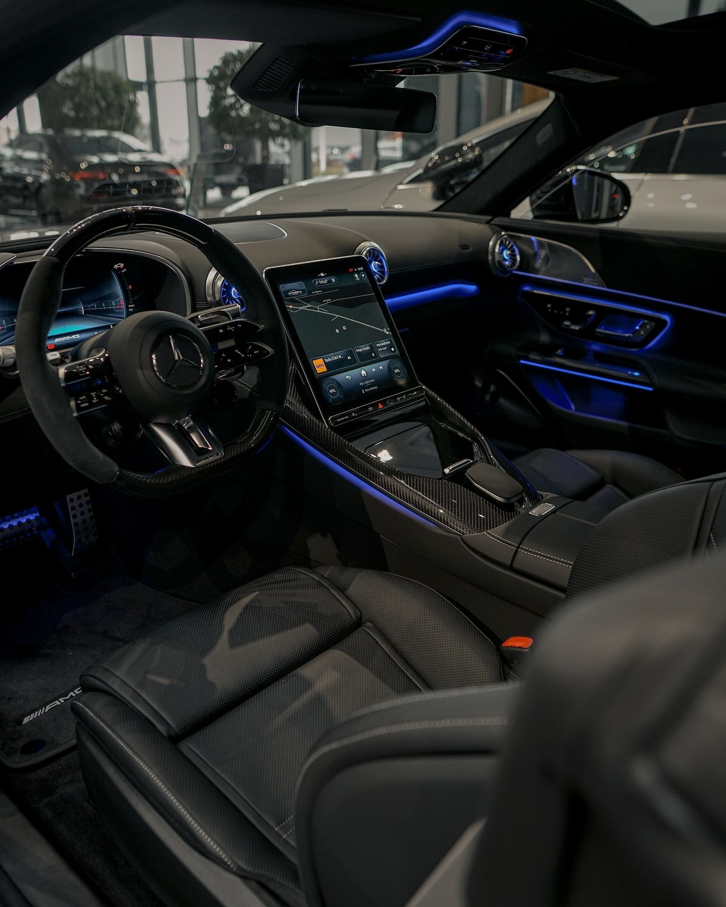 #Wnętrze #MercedesaAMG #Coupe #MercedesBenz #Garcarek