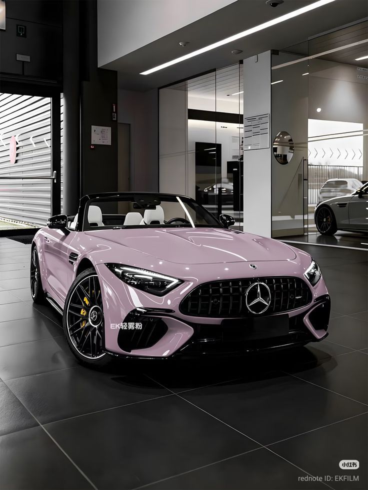 #Mercedes #Amg #Sl63 #Pink