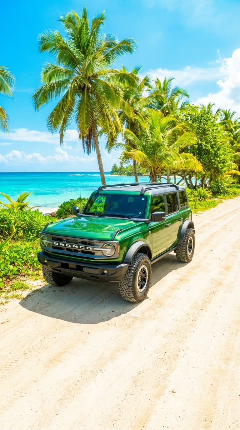 #Tropical #Coast #Green #Bronco