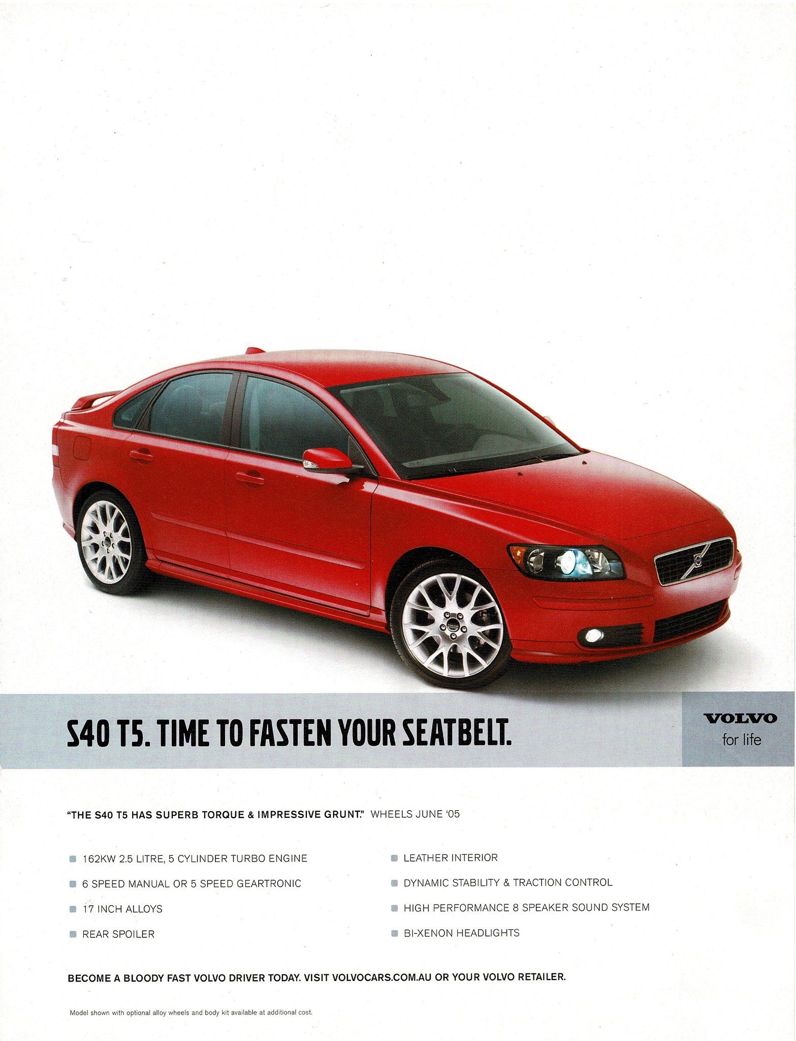 #Volvo #S40 #Cylinder #Turbo #Sedan #Aussie #Original #Magazine #Advertisement